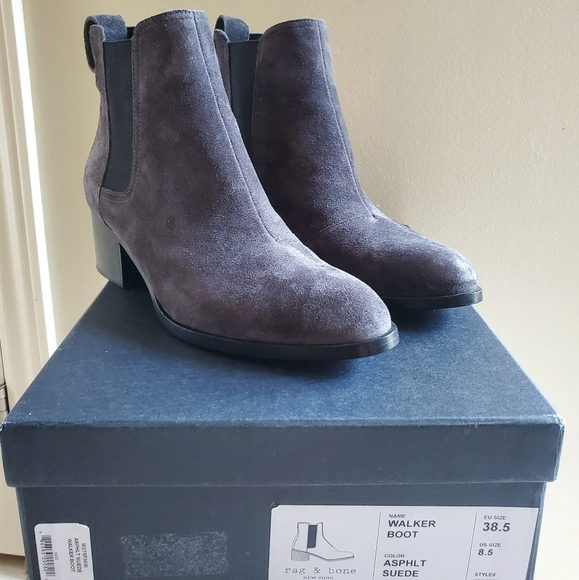 Rag and Bone Asphalt Grey Bootie - Picture 7 of 7